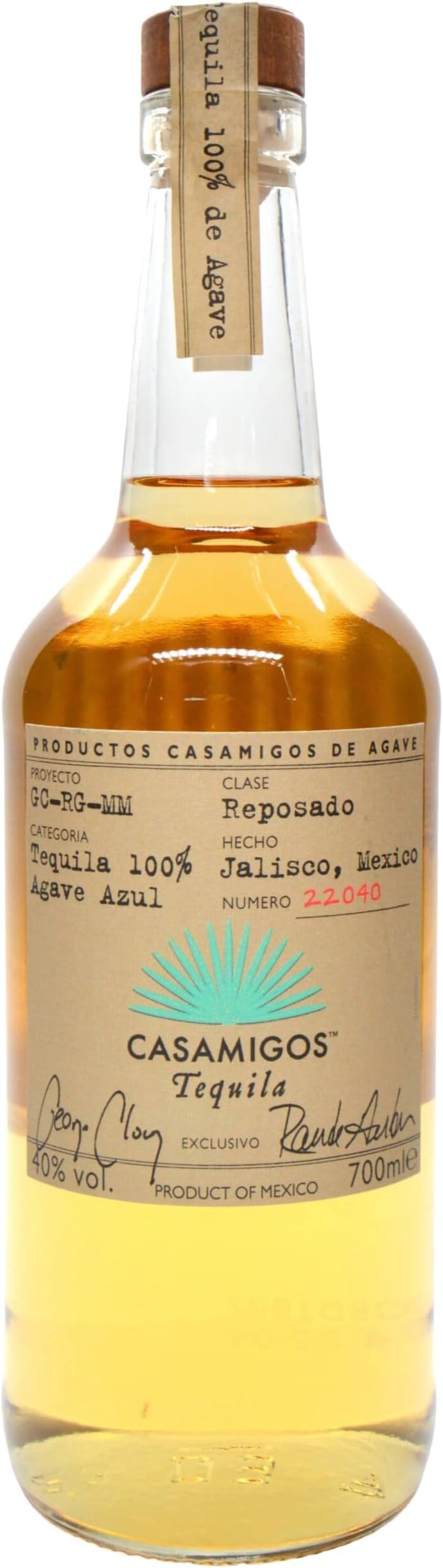 Reposado Tequila | 40% vol | 70cl | Hints of Caramel & Cocoa | Silky with a Smooth Finish | Neat & in Cocktails | Made from Blue Weber Agave