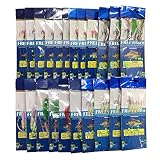 FREE FISHER 22 Packs Bait Rigs Fishing Flasher Lures Bait Rigs Fish Skin, Glow Fishing Beads High Ca