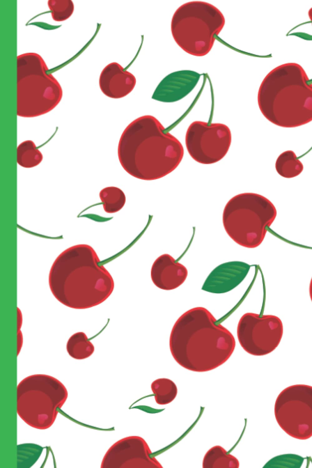 Journal | Notebook | Cherries: Gift Idea, Diary, 120 Pages, Lined