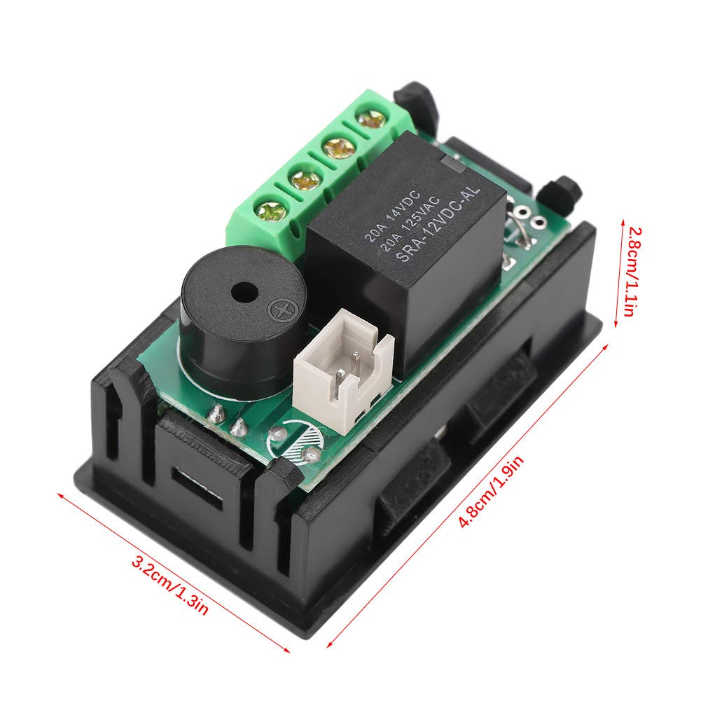 Digitaler Temperaturregler Mit Sensor – DC 12V, -50°C Bis +110°C, 20A Relais, Für Lüfter, Kühlung & Heizung
