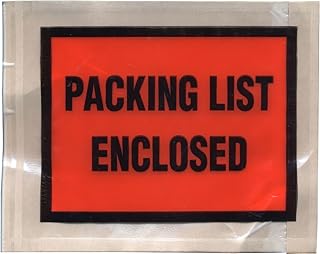 WOD ENV-P4555F Printing Pouch Envelope Clear with