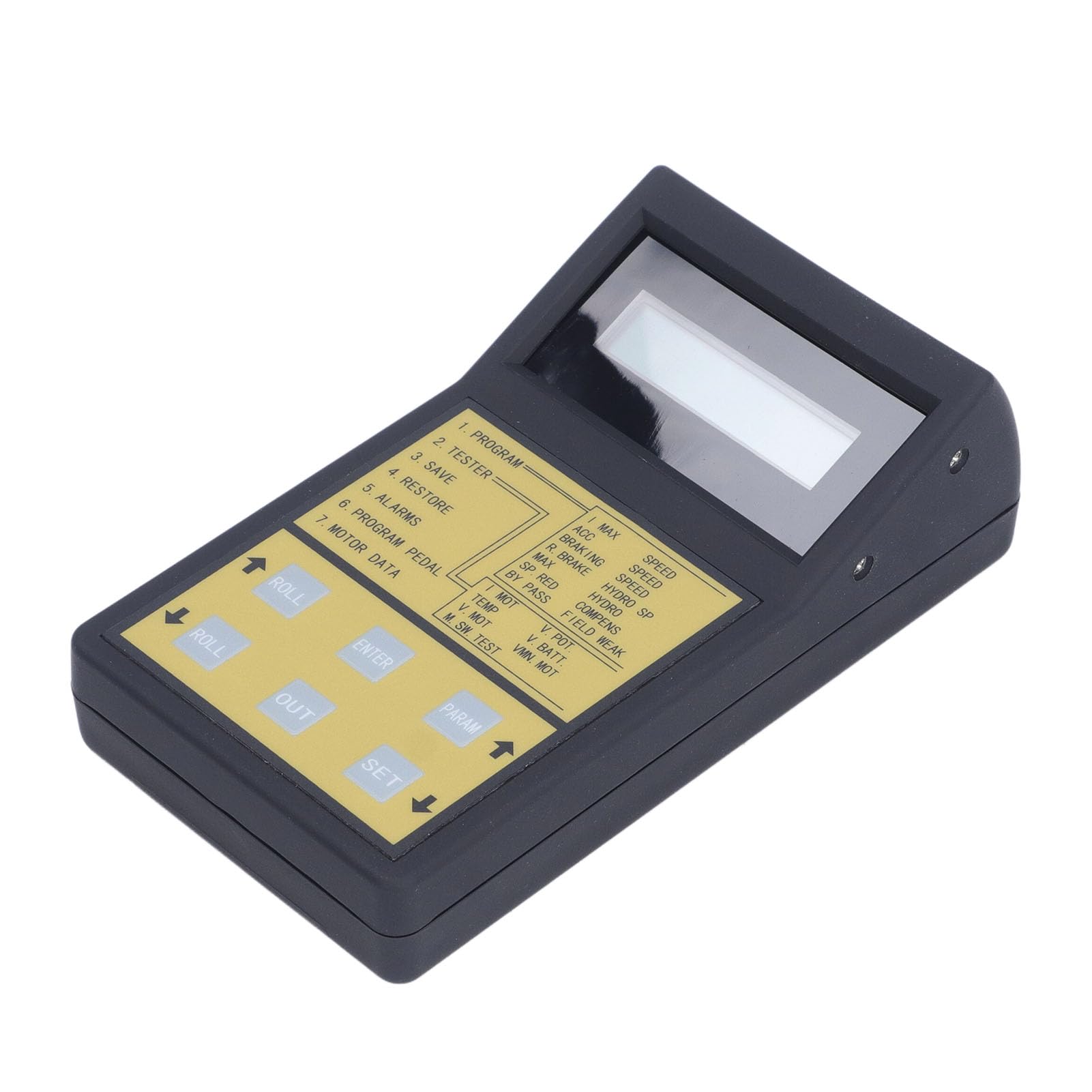 AMONIDA Programador de Unidad Portátil para Controlador de Velocidad Curtis y Controladores ZAPI, Programador de Montacargas Eléctrico Duradero para Detección de Códigos de Falla, Material ABS, 1