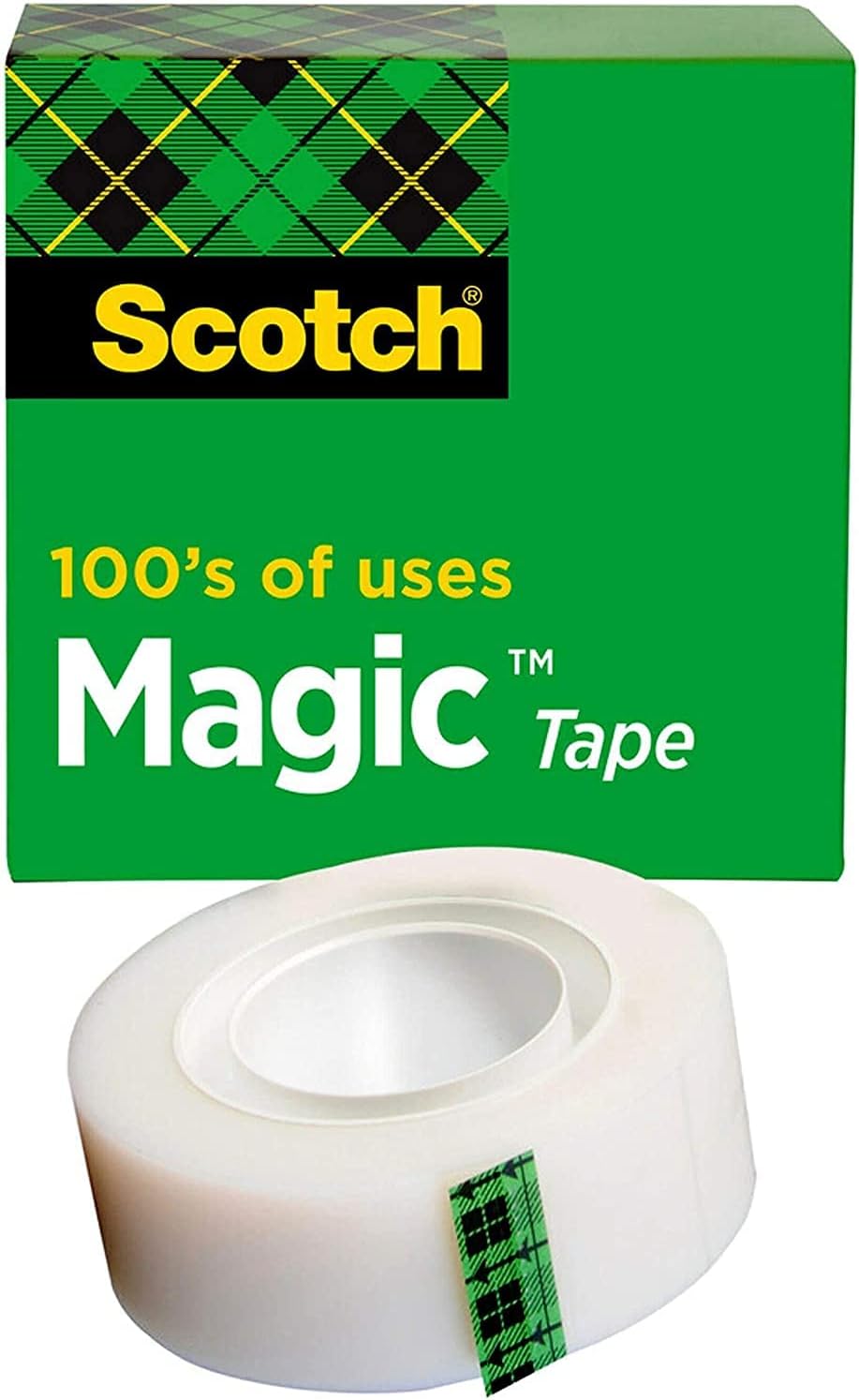 Scotch Magic Tape in Box 3/4 x 1299 in (19mm x 33m), 1 roll/box
