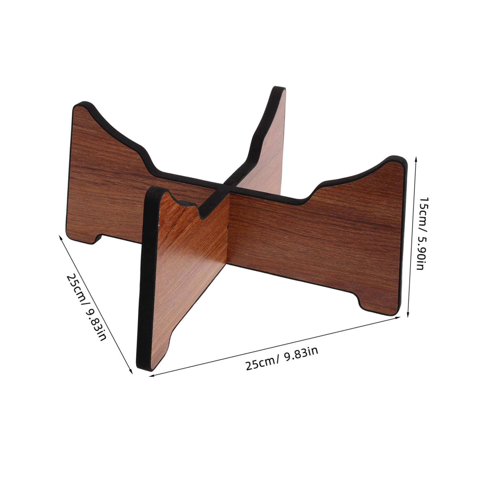 SUPVOX Tongue Drum Display Stand Ethereal Drum Rack Durable Wood Silicone Construction