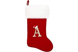 Personalized Christmas Stockings: Create Enchanting Holiday Memories with Embroidered Letters