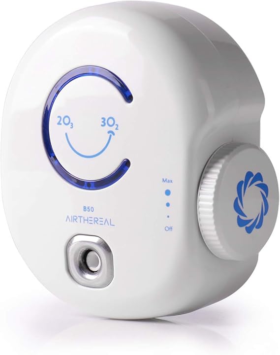 Airthereal B50 Mini Ozone Generator Air Purifier Removes