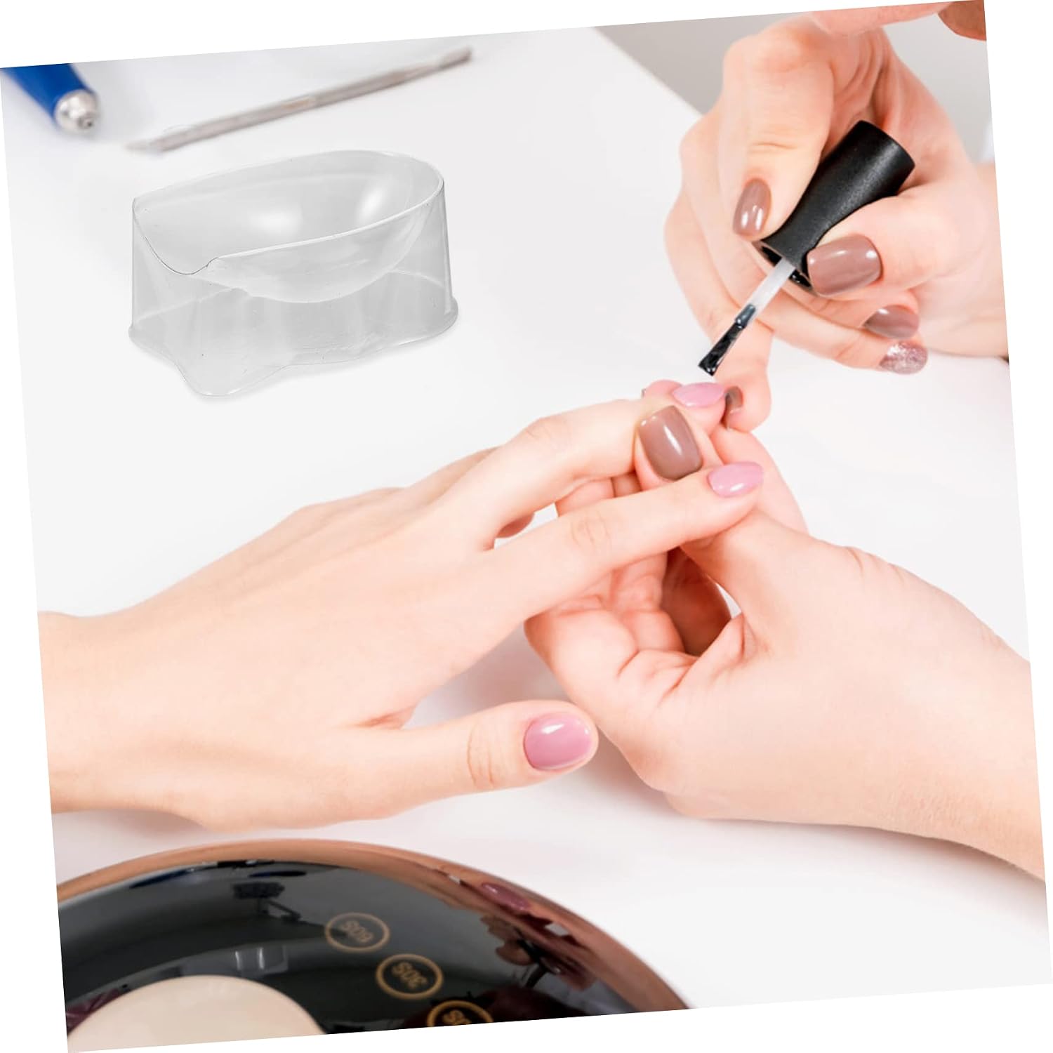 12pcs Nail Dip Powder Recycling Tray Container for Efficient Dip Powder Use Storage Box for Manicure Designs Reduces Waste