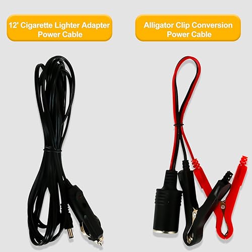 Miniatura 4 de Kit de bomba de transferencia de combustible de 12 V, con tubo de combustible de alta elasticidad y 2 cables de alimentación, mueve hasta 120