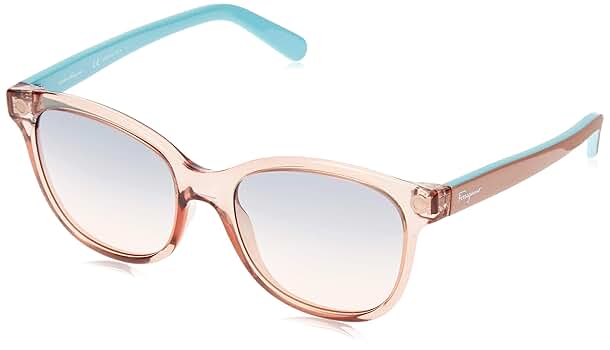 Amazon.com: Sunglasses FERRAGAMO SF 834 S 290 Crystal Nude