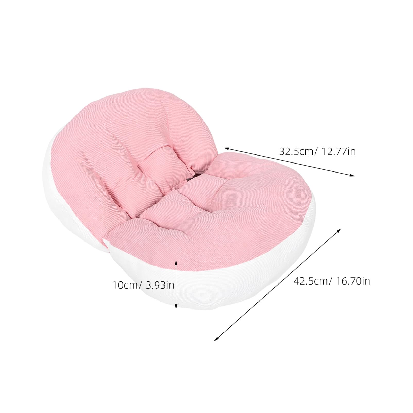 SUPVOX Cuscino Per Gravidanza u Supporto Per Pancia e Schiena Cuscino Per Dormire Portatile e Facile Riporre