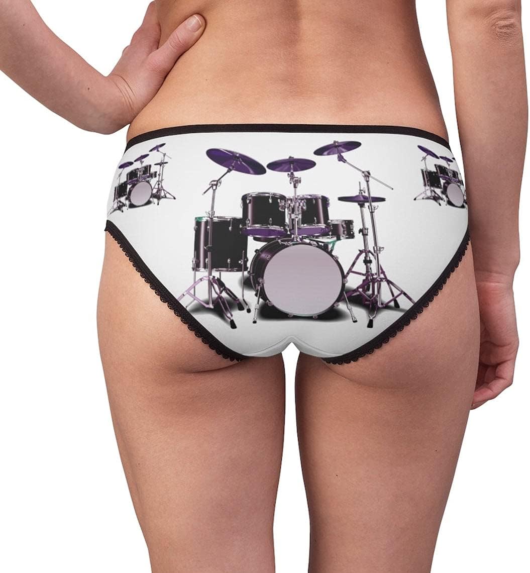 Drums Panties, Drums Underwear, Briefs, Cotton Briefs, Funny Underwear, Panties For Women
