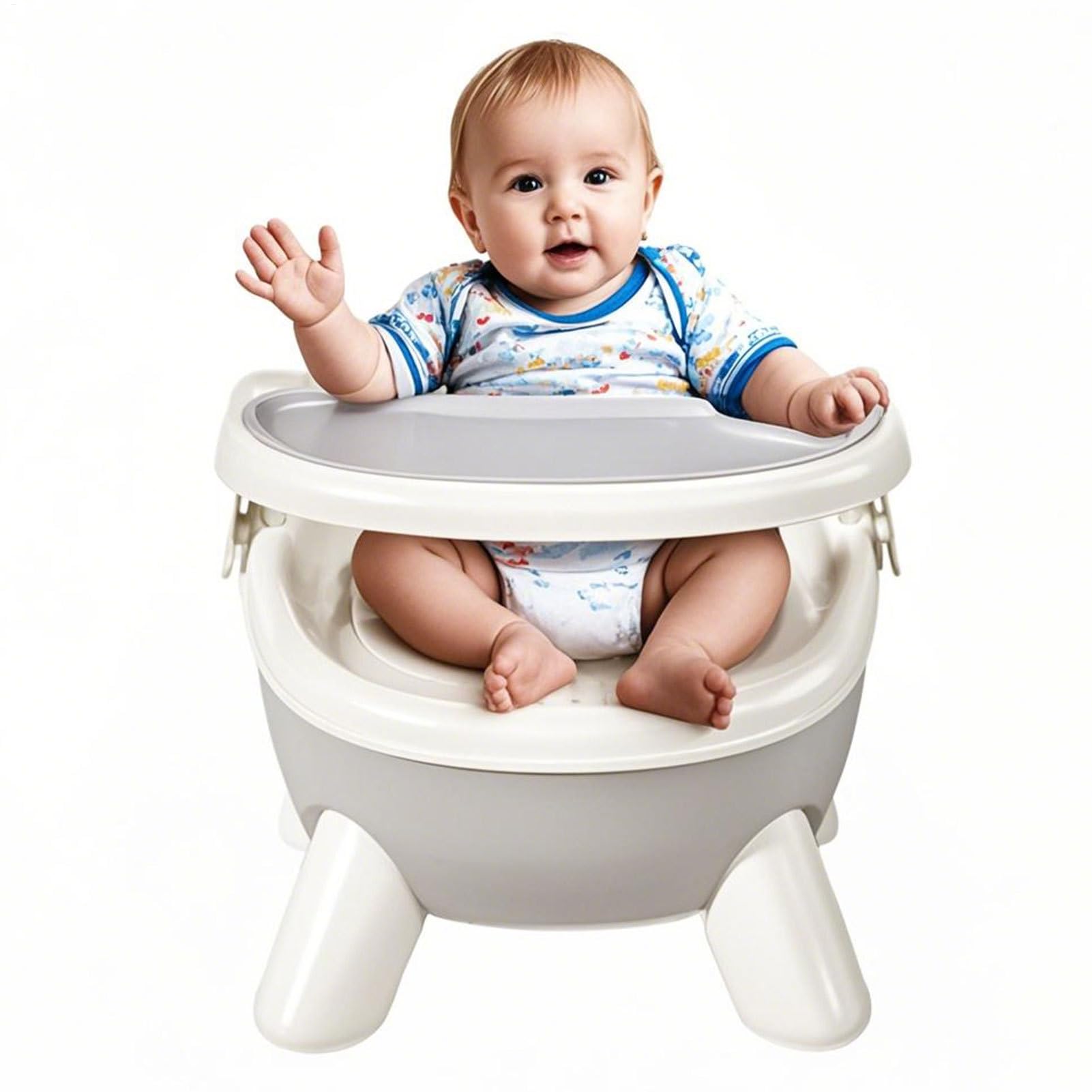 Silla para Alimentar a Niños Pequeños Silla Infantil de Comedor con Diseño