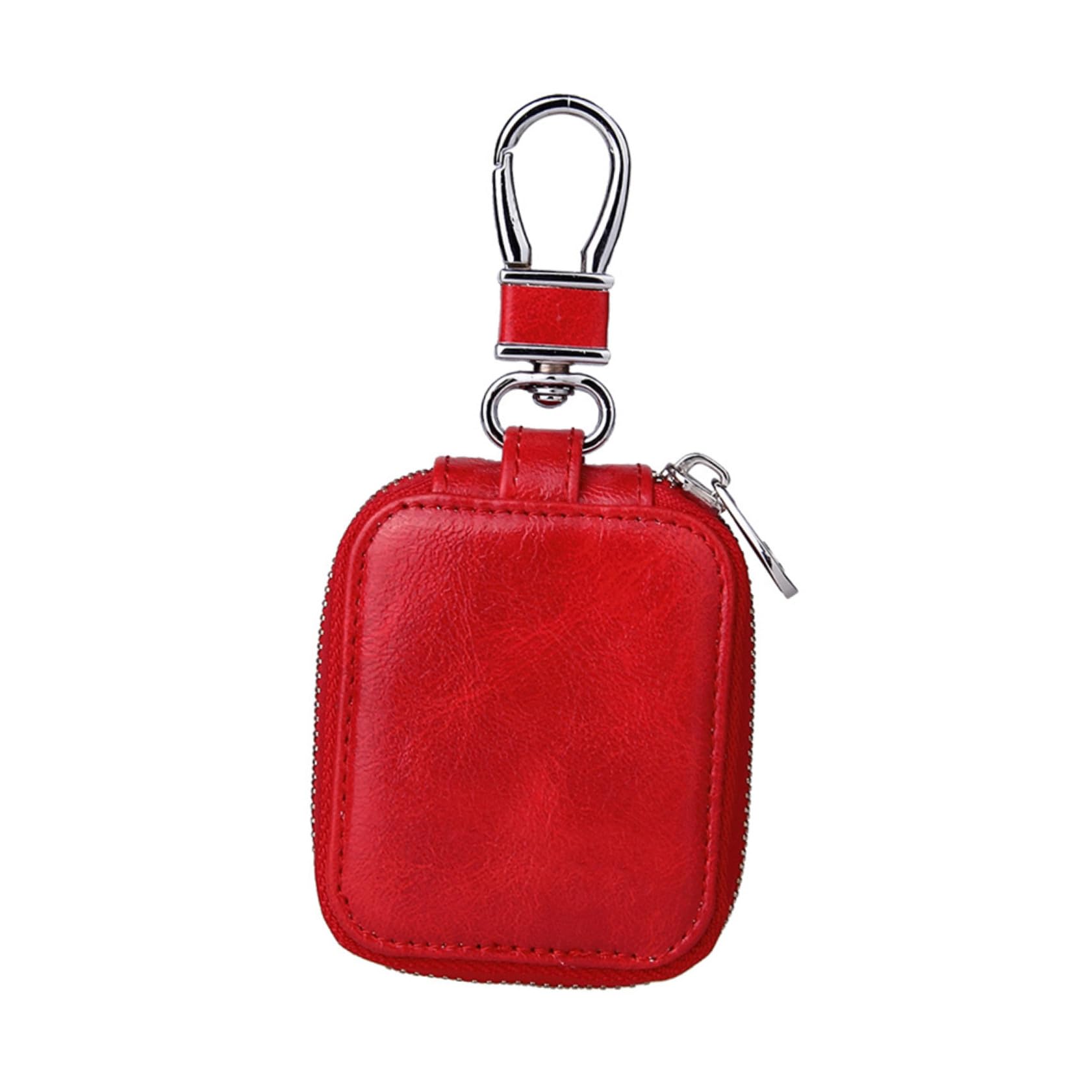 HOMSFOU 3 Piezas Caja De Auriculares Inalámbricos Estuche para Auriculares Cubierta del Auricular Caja del Auricular De La Vendimia Funda para Auriculares Inalambricos Rojo