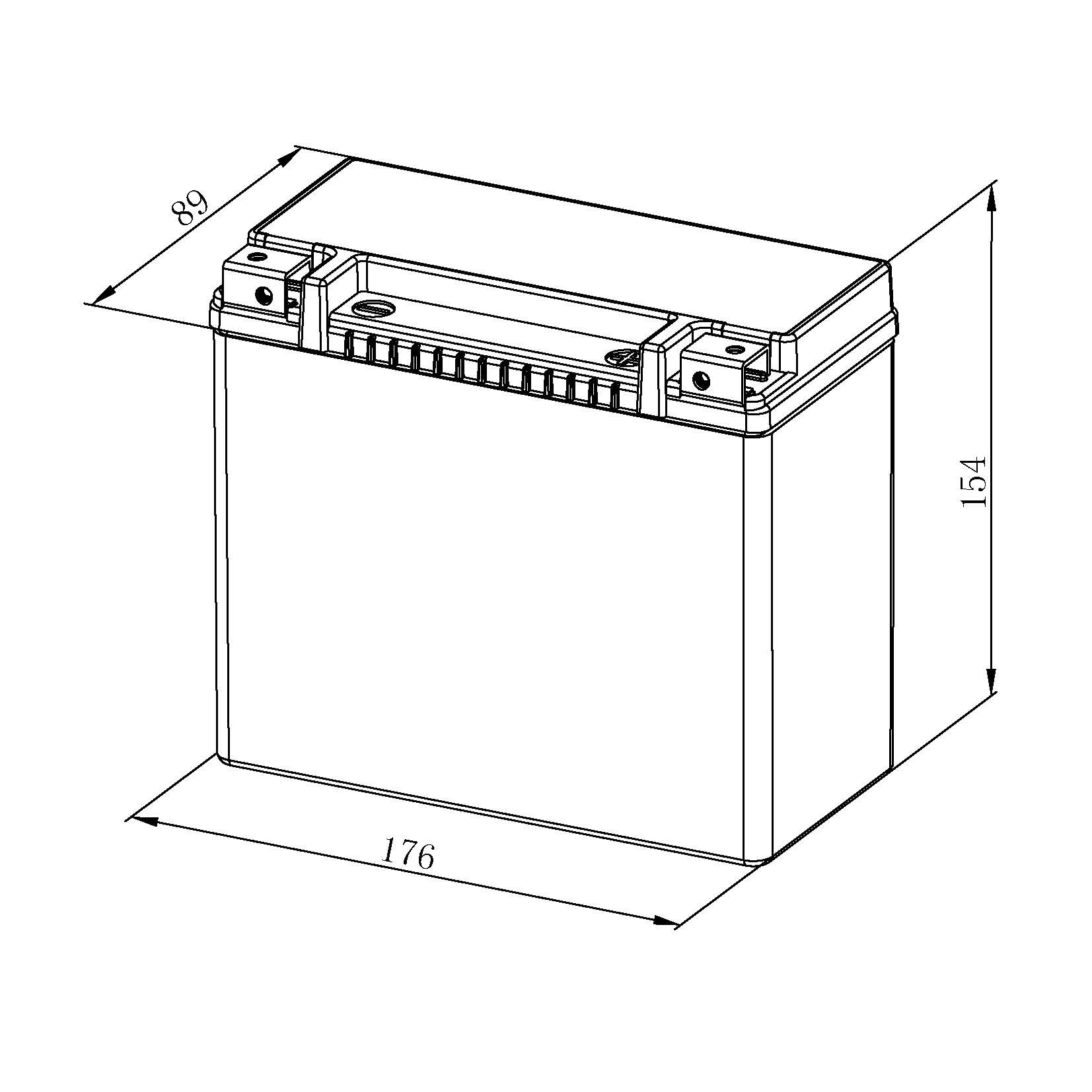 Bosch FA107 - Batería para Motocicletas AGM - 12V 310A 18Ah - Adecuada para motocicletas, motos de enduro, scooters, quads, motos de agua - Compatible M6023, BTX20HL, BTX20L-BS, BTX20L