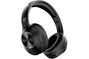 Hybrid Active Noise Cancelling Headphones: Experience Ultimate Wireless Freedom and Immersive Audio