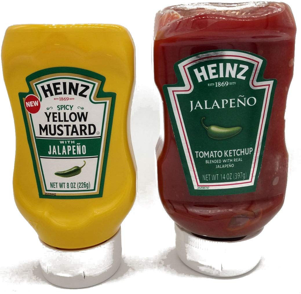 Buy Heinz Tomato Ketchup with Jalapeno 14 oz Bottle & Heinz Spicy