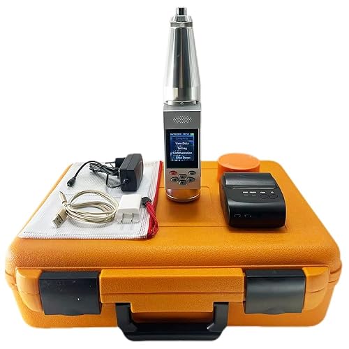 Miniatura 4 de Probador de martillo de rebote de hormigón digital Resiliómetro de voz integrado Martillo de prueba de hormigón con rango de 10 a 60 MPa Martillo de