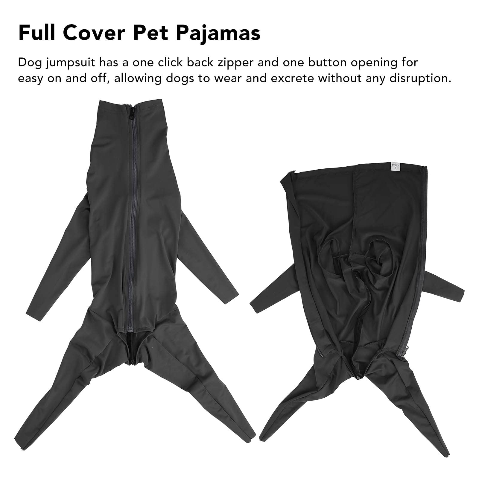 gernie Pyjama pour Chiens de Taille Moyenne et Grande, Combinaison à Couverture Complète, Body pour Animaux de Compagnie, Pyjama pour Chiens Tels Que Les Rottweilers, Les Dobermans (XXL)