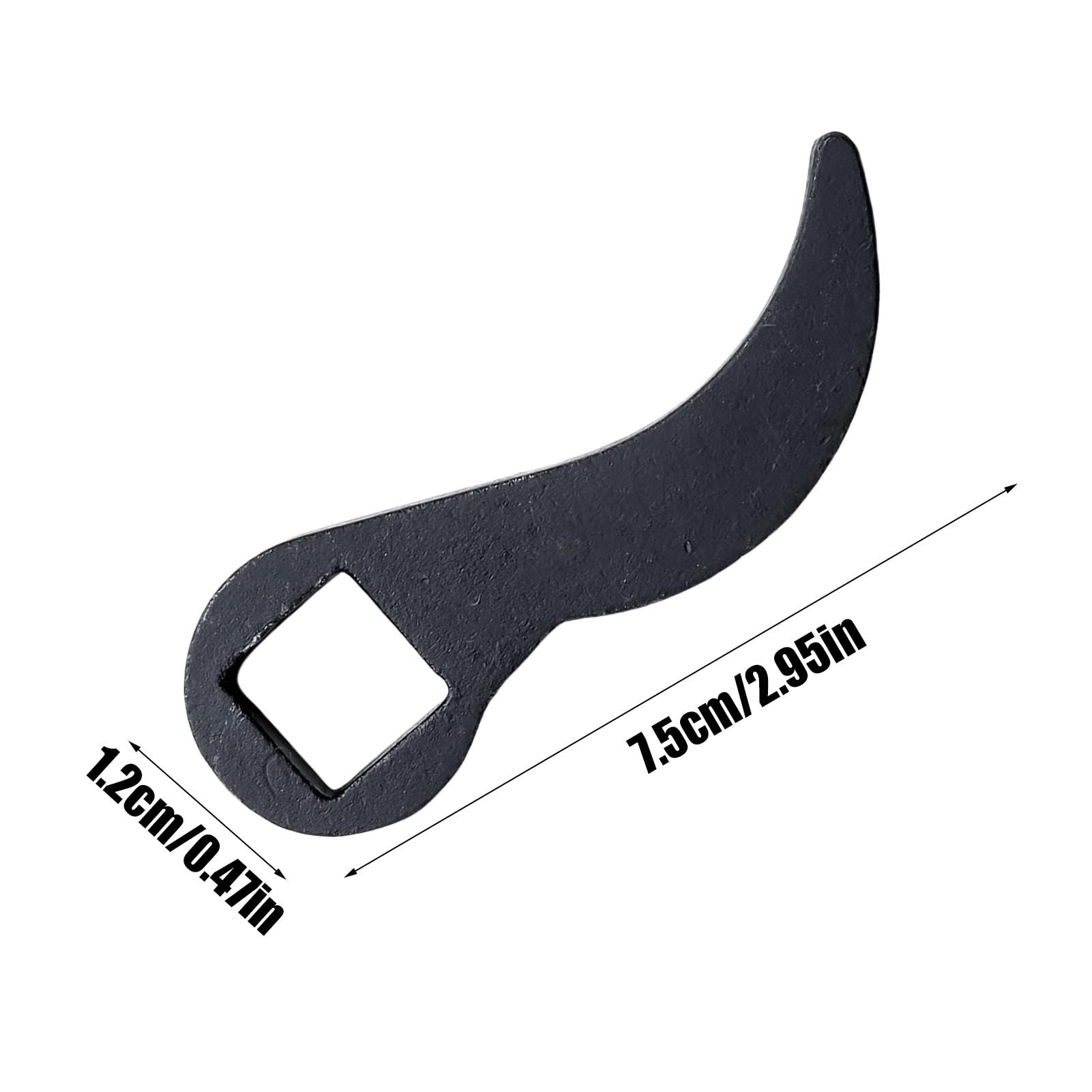 Adjustable Crowbar Adapter Heads For 1/2" Ratchet – Carbon Steel Pry Bar Tips, 2.96 X 0.47 Inches