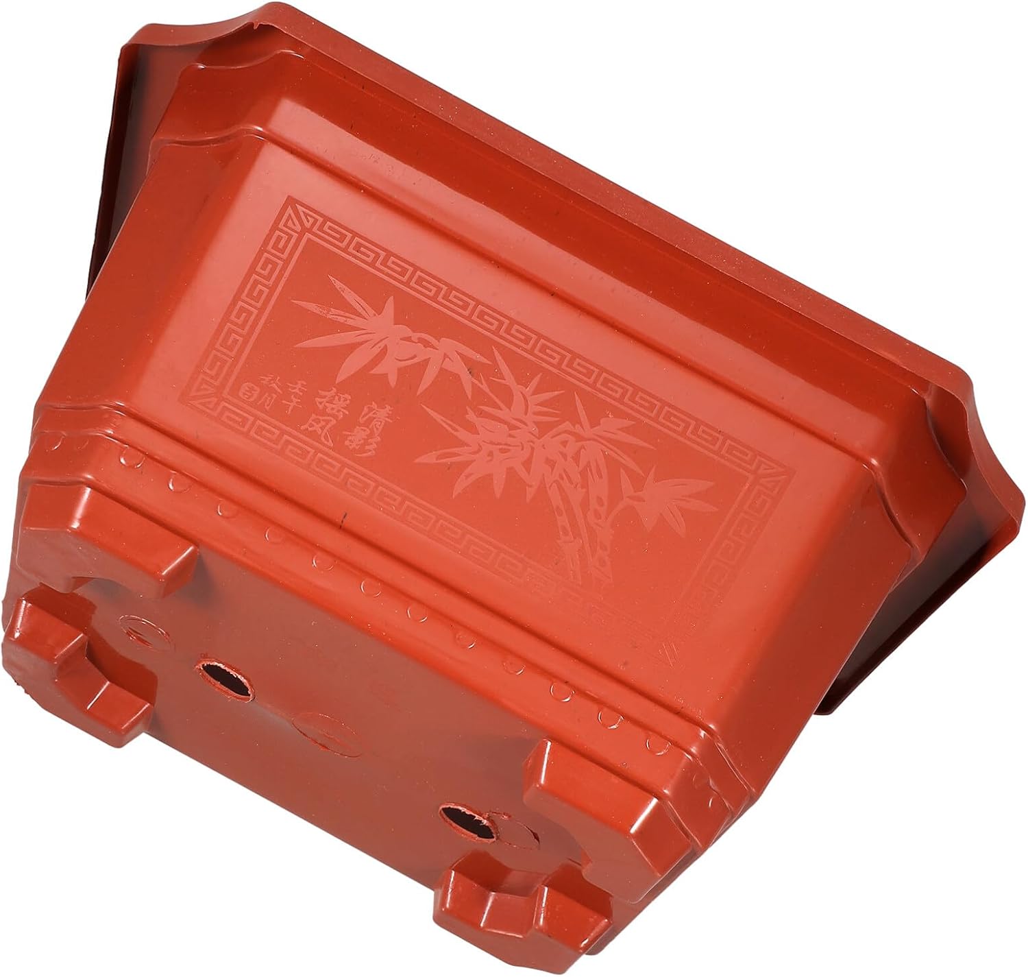 10pcs Bonsai Training Pots, 10.1 InchNursery Pots Basin Plastic Flower Pot Basin Plastic Flower Pot for Garden, Yard, Office,