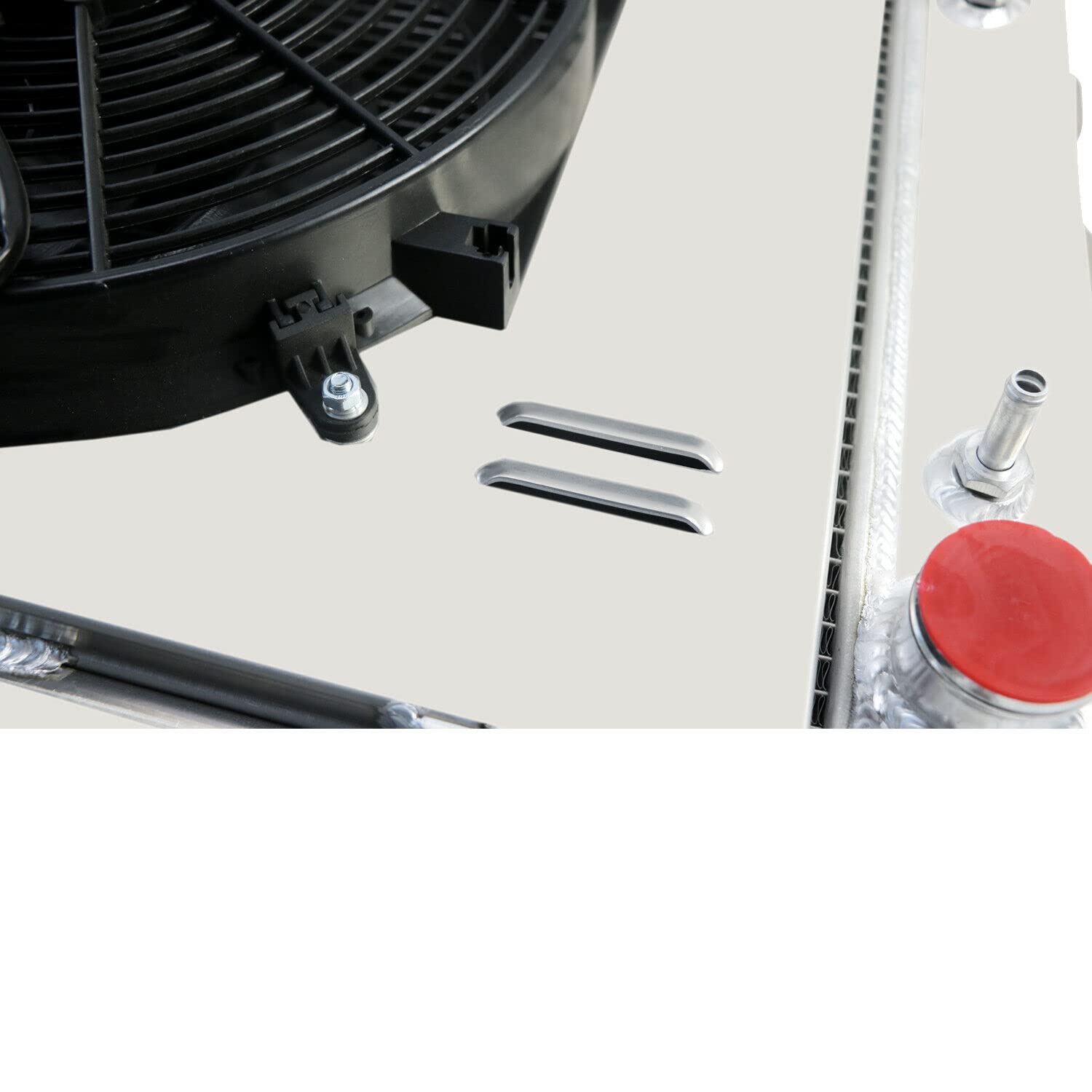 Amazon.com: ALLOYWORKS 3 Row Aluminum Racing Radiator+Shroud Fan+