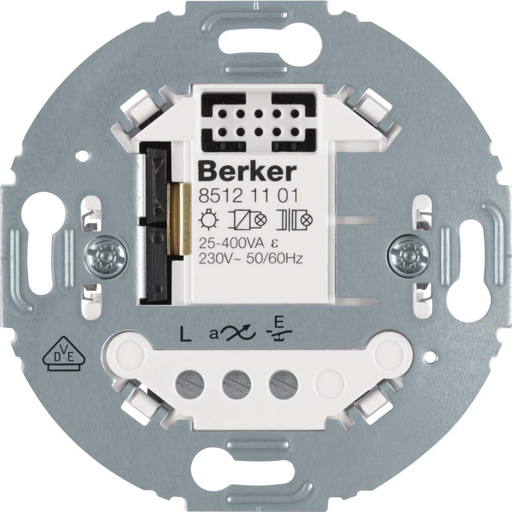 Connecteur électrique 2 fils Berker 85121101 M NS pour installation