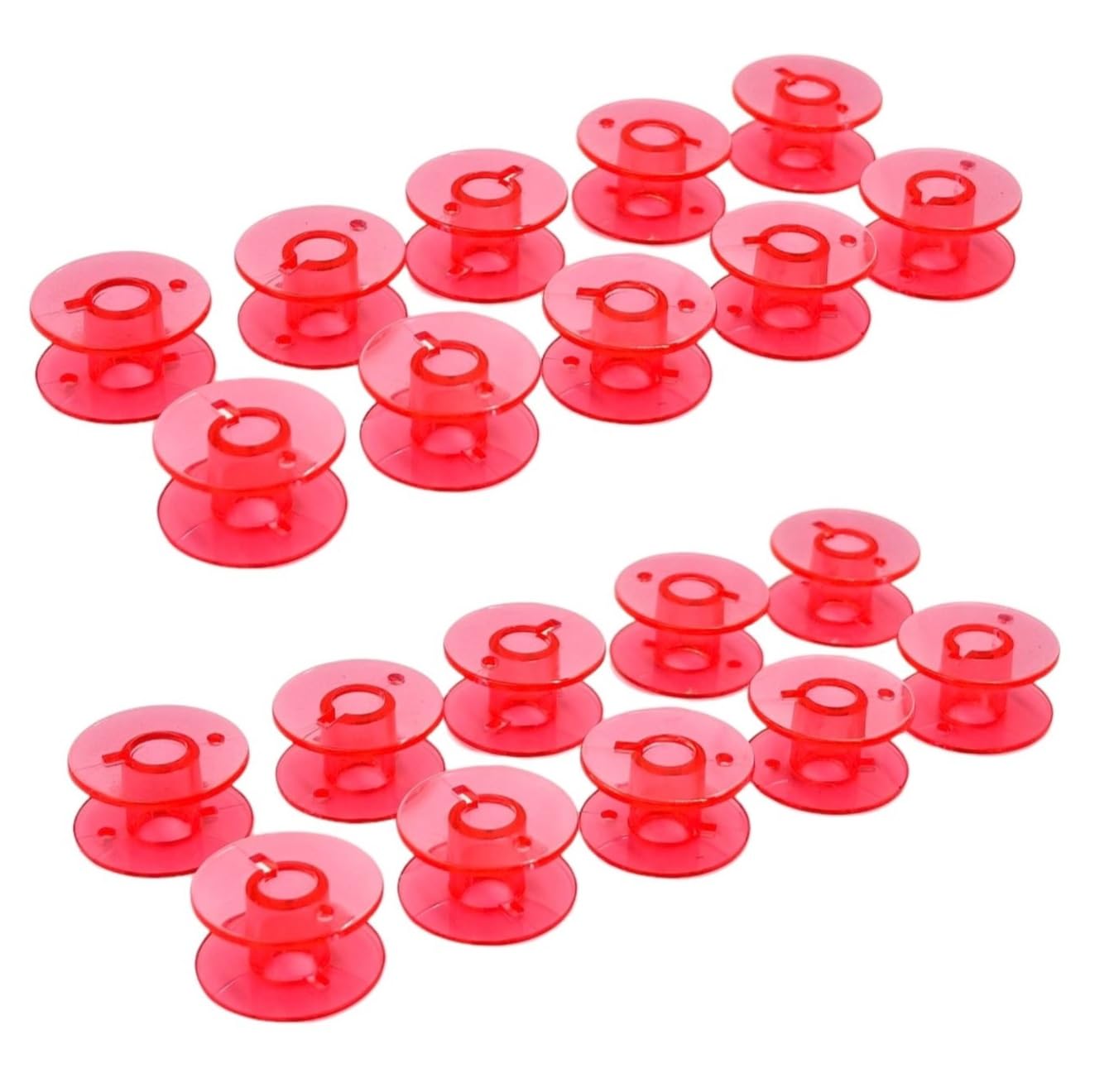 Zenith Pink+Black (10+10) Imported Plastic Bobbins for All Domestic Automatic and Manual Sewing Machines.Suitable for Models Like Singer, Usha Janome, Brother, Rajesh. — Amazon image 20