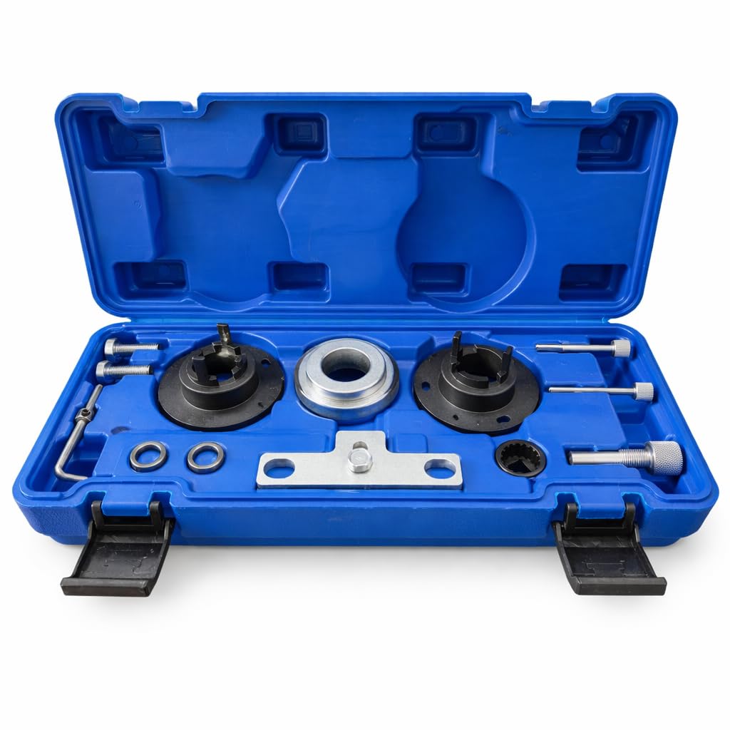 topolenashop Kit Attrezzi Messa in Fase Motore Ford 1.0 EcoBoost dal 2018 – Bloccaggio Albero Motore e Albero a Camme, Compatibile con Ford Focus, Fiesta, Puma, C-Max e Transit Connect | GS4790