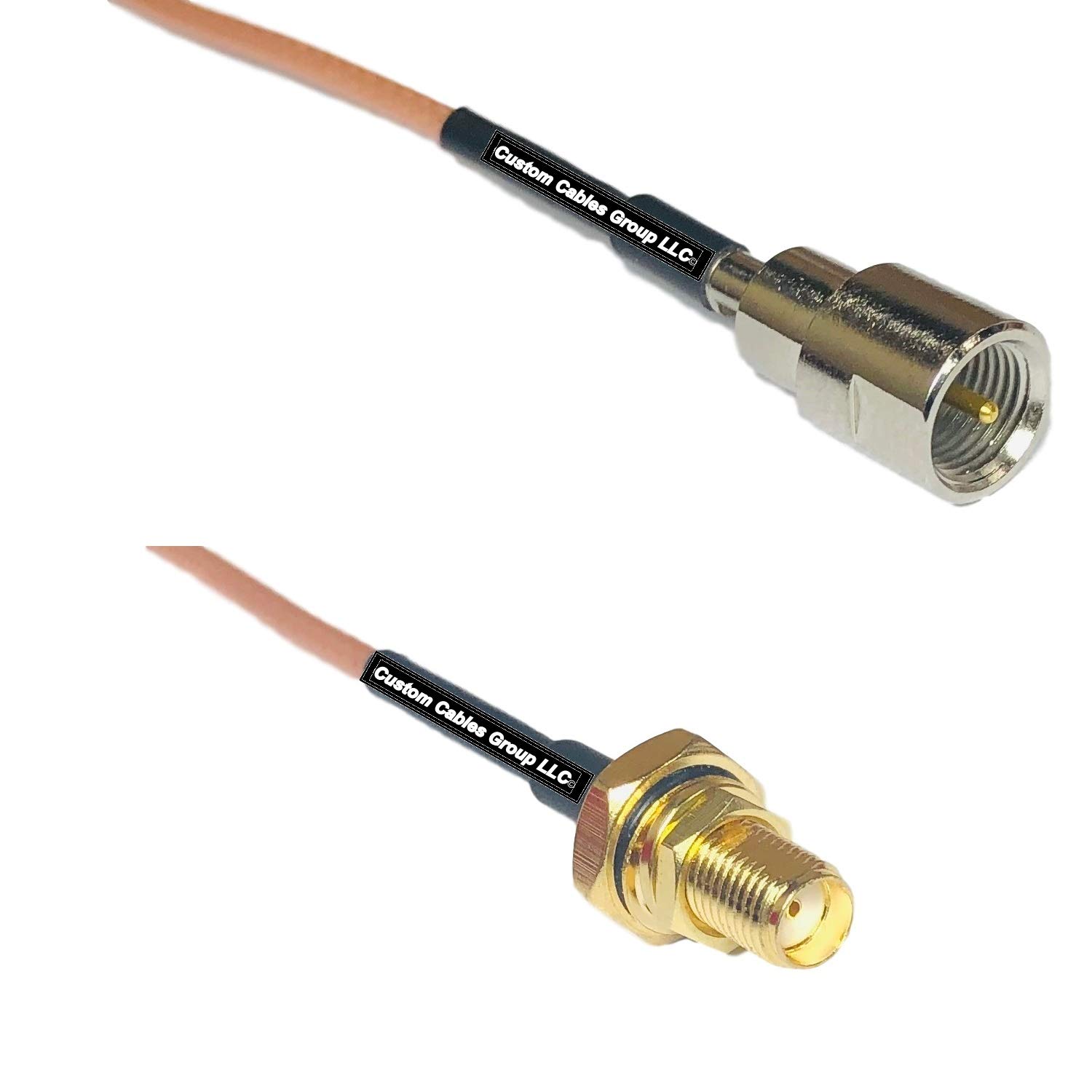 6 feet RG316 FME Male to SMA Female O-Ring RF Pigtail Coaxial Cable