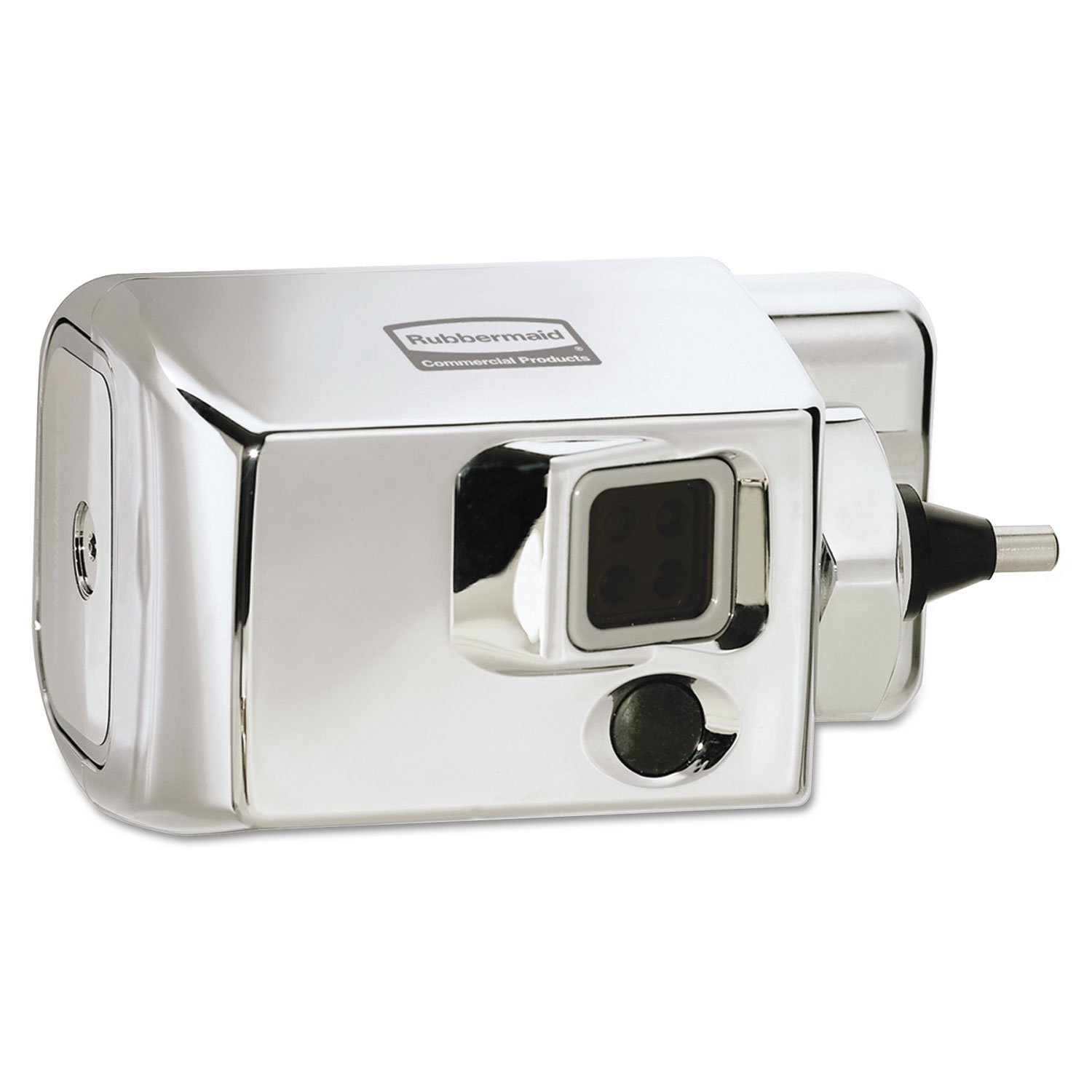 Rubbermaid Commercial Products AutoFlush Touchless Automated Toilet Flusher Sidemount Chrome Easy to Retrofit Long Battery Life for Restrooms in