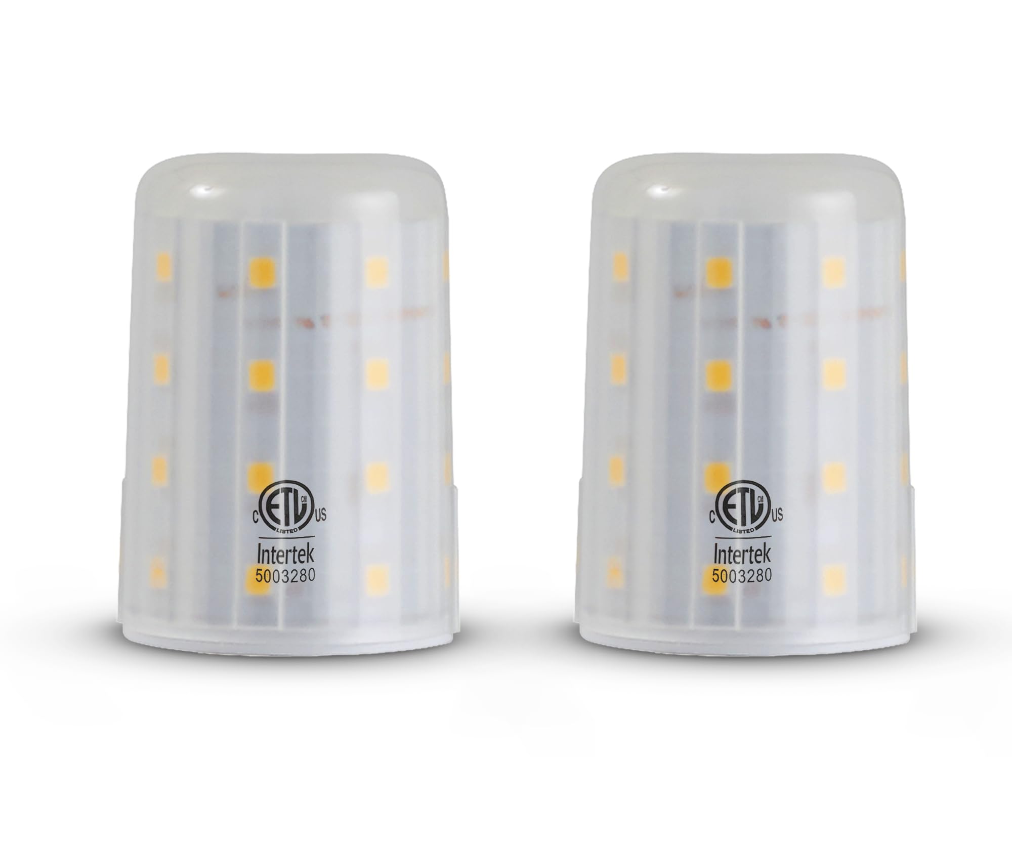 Tech Lighting LED Bi-Pin Ersatzmodul, dimmbare LED, 3000 K, 550 Lumen, einfach zu installieren, langlebig, energiesparend, feuchtigkeitsbeständig, GY 6,35 Sockel (kurz, 2er-Pack)