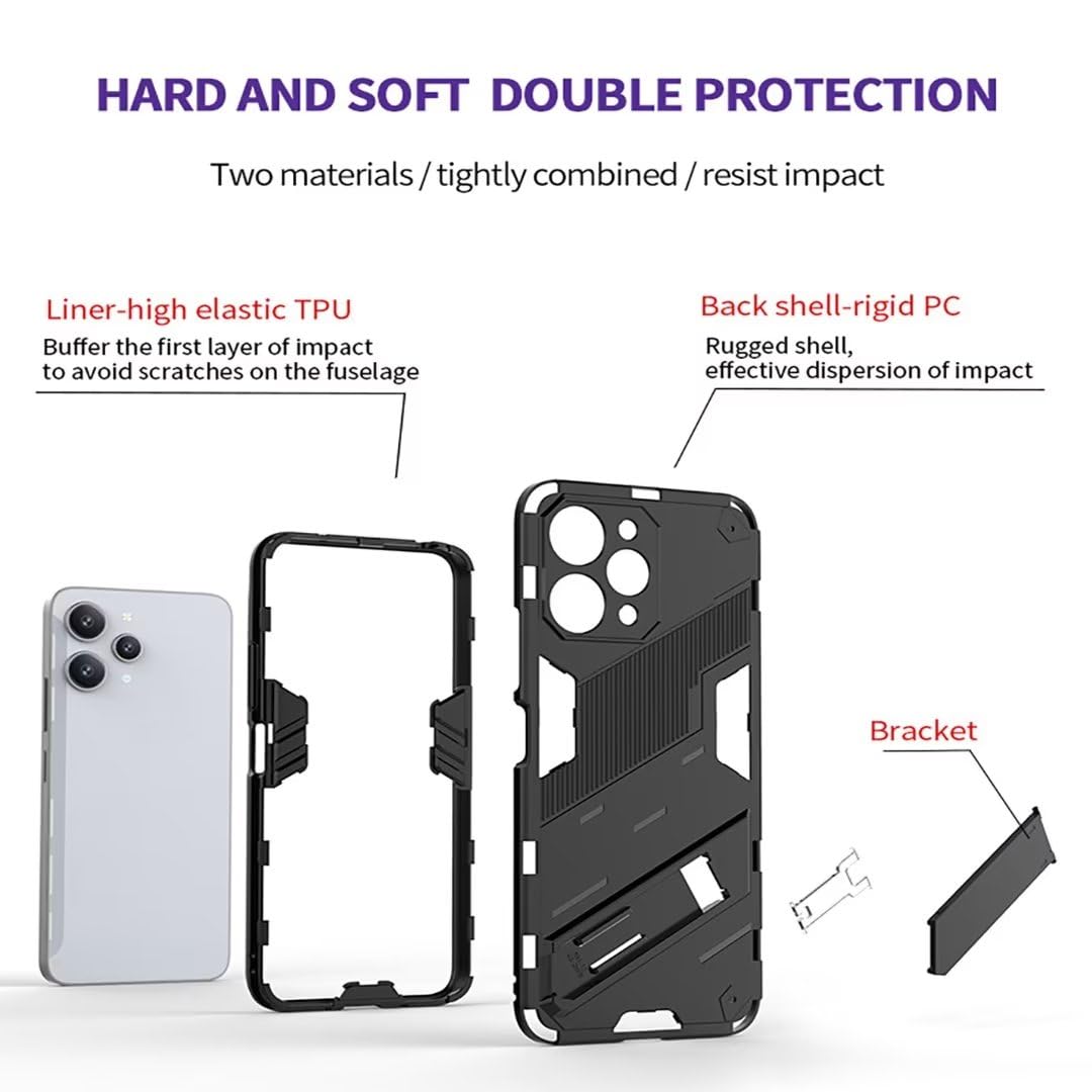Yoedge Cover Xiaomi Redmi Note 10/10S Trasparente Case