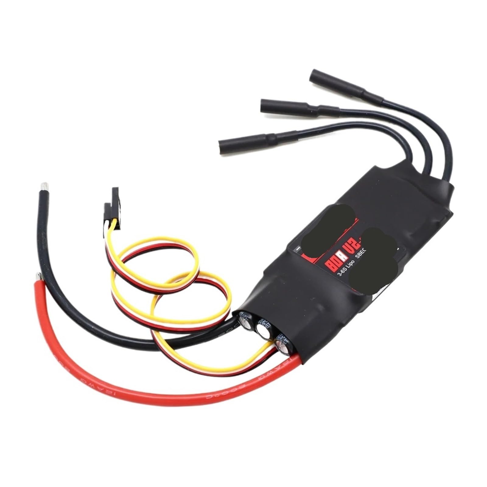 Contrôleur de vitesse ESC 80A V2 pour moteurs de rechange de modèles réduits