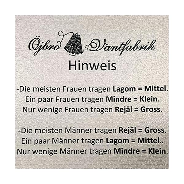 ÖJBRO VANTFABRIK Fäustlinge 4 Lagen 100% Merinowolle versch. Modelle, Größe S-L (6-11) Handschuhe Strick warm weich… – Bild 5