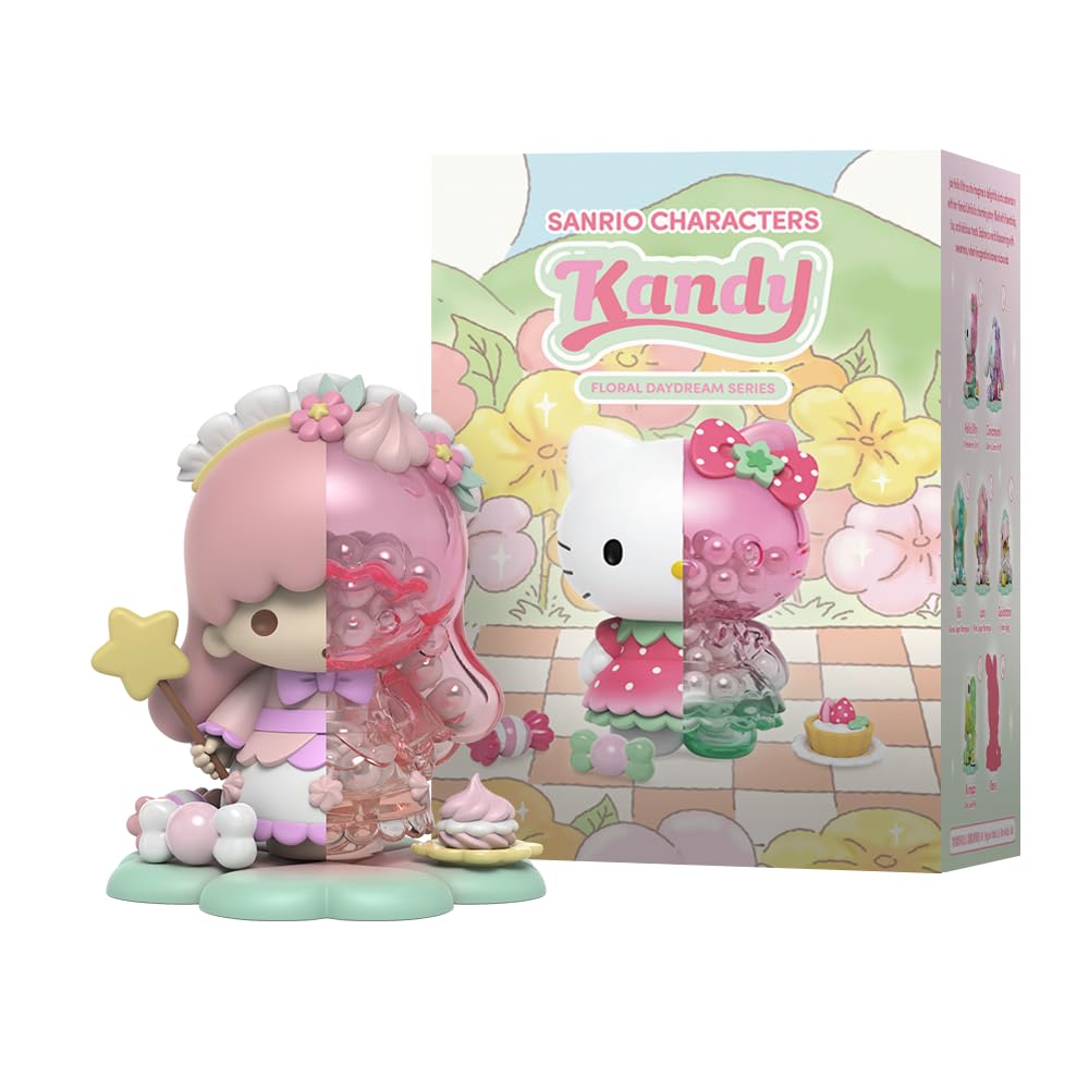 Mighty Jaxx Kandy x Sanrio Floral Daydream Spring Edition | Blind Box Collectible Figurines | One Pack - Contains One Random Figure