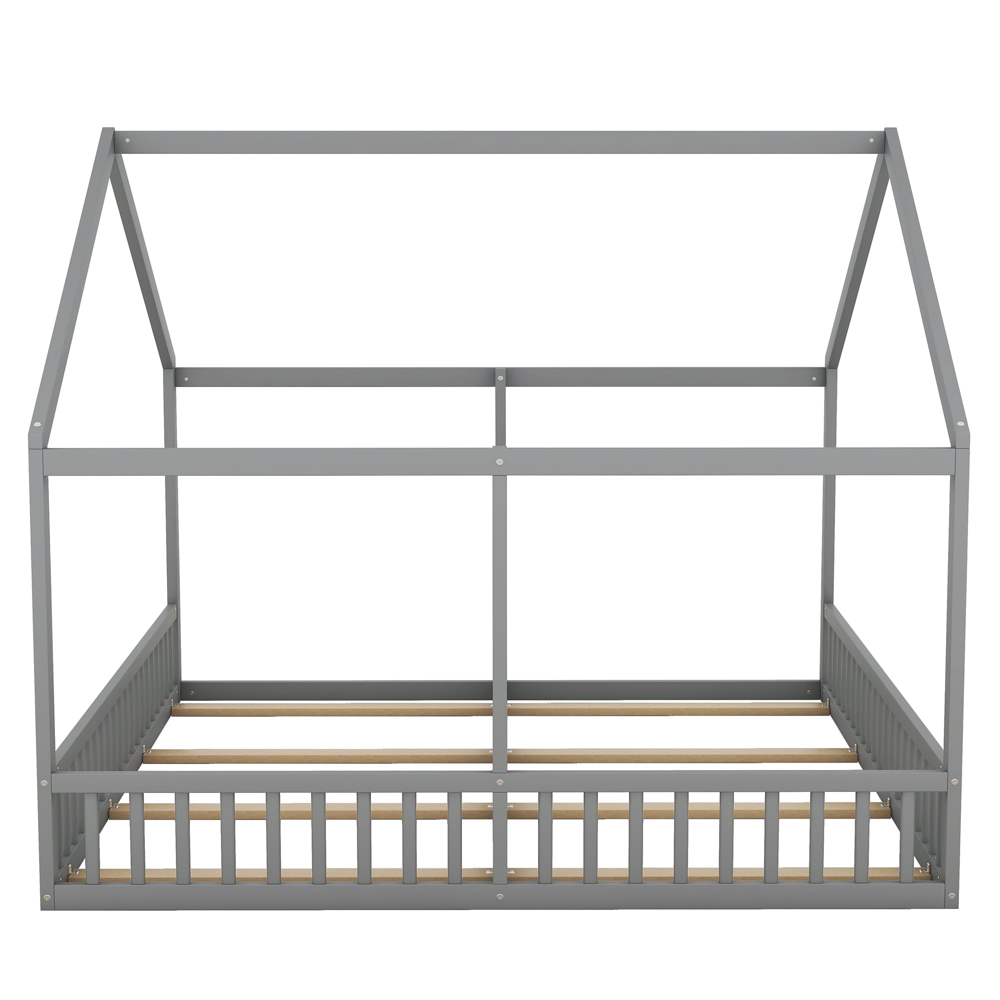 Dolamaní - Letto a soppalco, 180x200 cm, 2 letti per bambini con protezione anti-caduta, letti singoli 90x200 cm 2-in-1, letto per bambini in legno per fratelli e sorelle, letto per bambini a terra