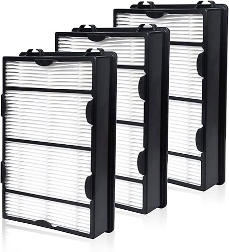 HAPF600 - Filtro HEPA verdadero, paquete de 3 unidades compatibles con filtro Holmes B. Repuesto para HAPF600D HAP615 HAP625 HAP650 HAP675RC HAP725