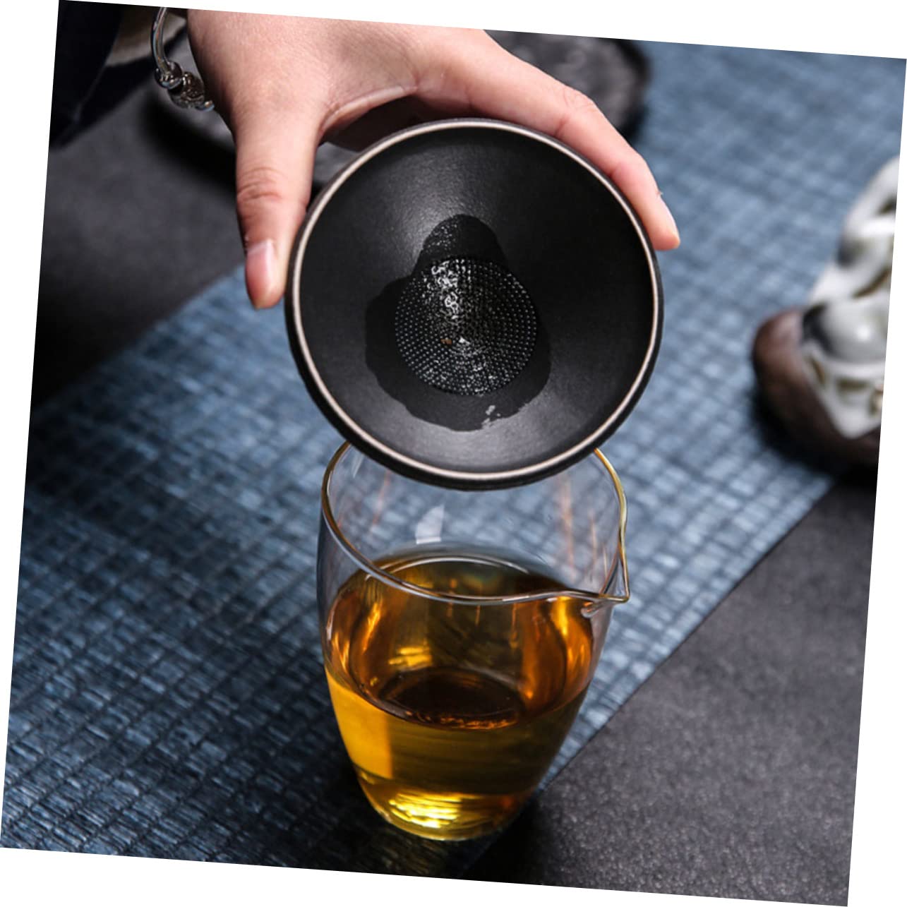 Alipis Colador de Té Filtro de Té para Infusiones Casa Oficina Incluye Herramienta de Filtrado