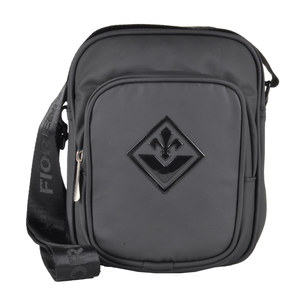 323457 Fiorentina, Borsa Tracolla Unisex-Adulto, Nero, Standard