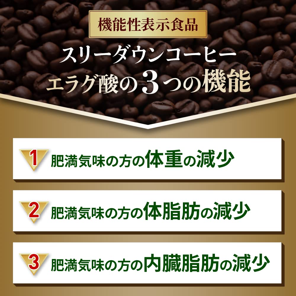 Amazon.co.jp: メロディアン［公式］スリーダウン コーヒー ポーション