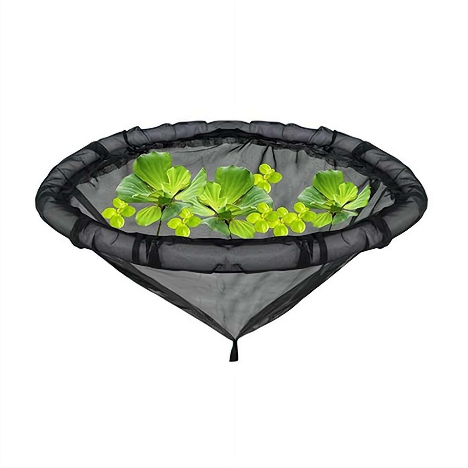 Floating Flora Fish Barrier, Round Floating Island Plant Protector, Protects Your Floatings Plants from Pond Fish, Water Floatings Pond Planter Corral for Garden Ponds, Water Features (60cm)