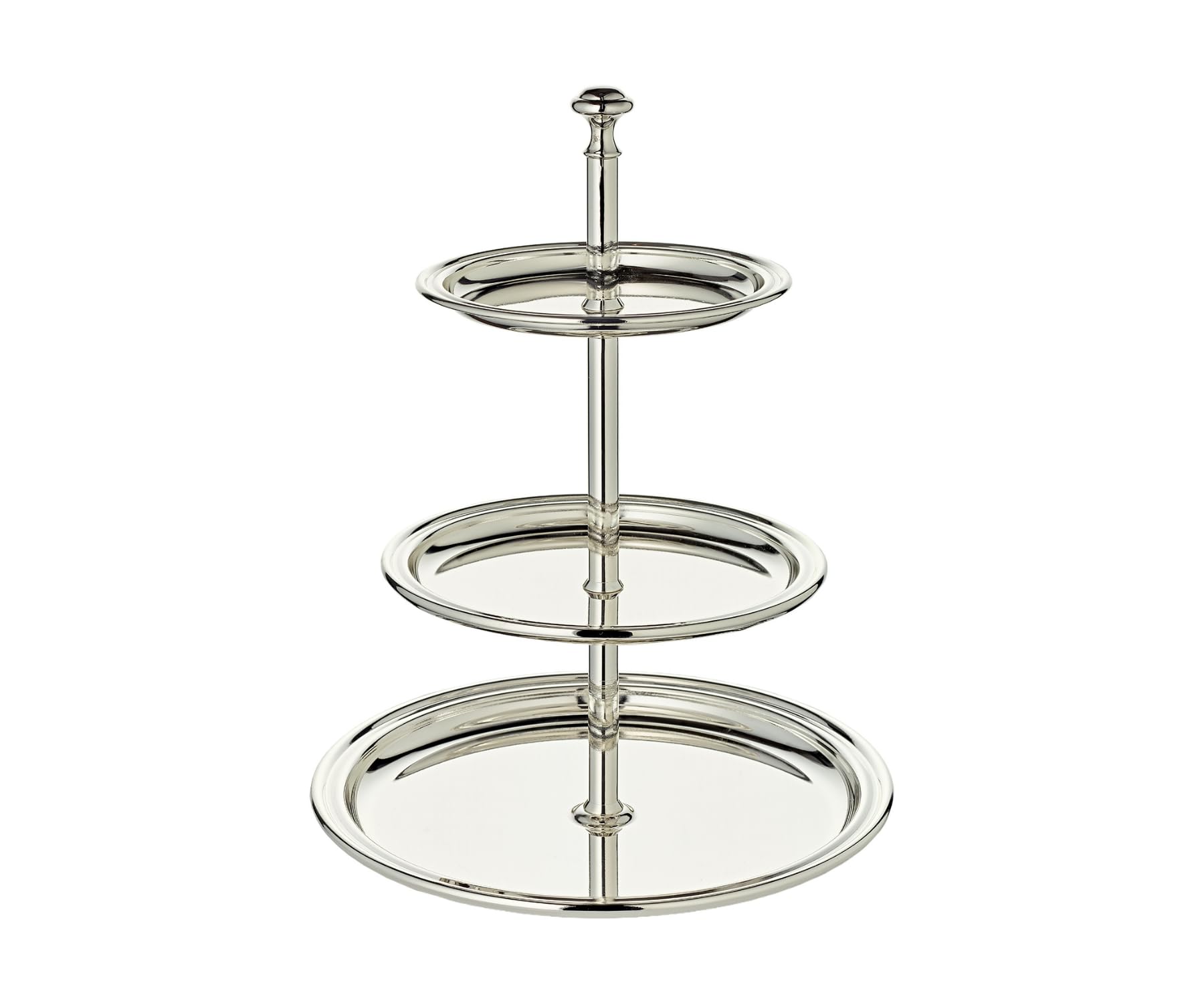 EDZARD Etażerka nici Tea Time (wys. 30 cm), posrebrzana, zabezpieczona