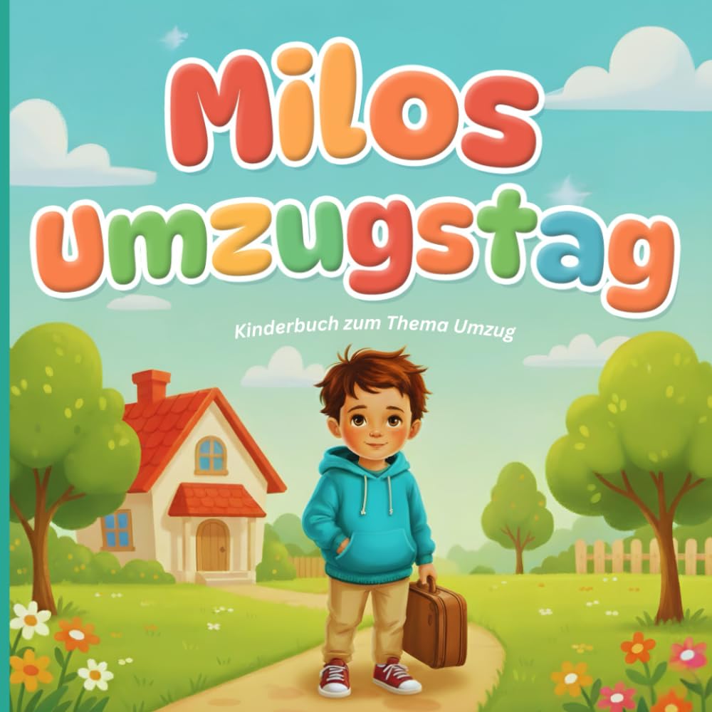 Milos Umzugstag – Kinderbuch zum Thema Umzug: Herzerwärmende Geschichte, die Kindern hilft, sich bei Veränderungen und neuen Anfängen sicher und mutig zu fühlen