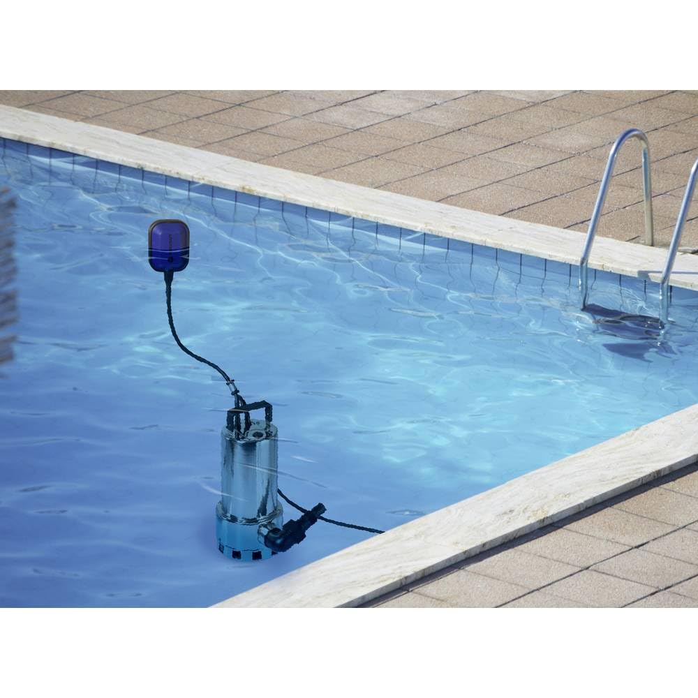 TOOLCRAFT TO-9825720 Pompe Submersible pour eaux chargées 18500 l/h 8 m