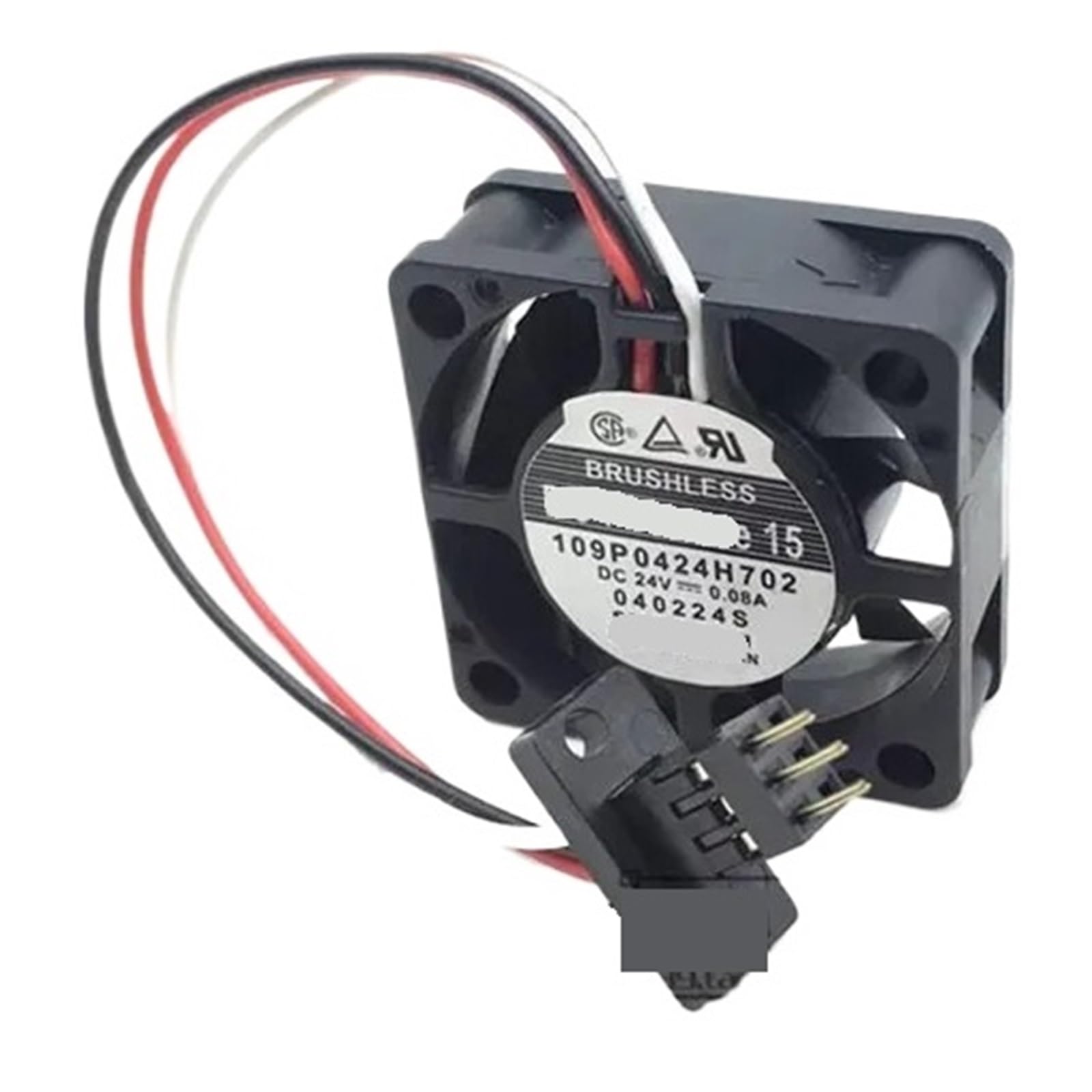 RTYGHBSWU 109P0424H702 24V 0.08A 40 * 40 * 15mm 4CM fan(3-wire B2)