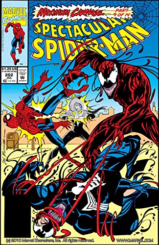 Cover of Peter Parker, The Spectacular Spider-Man (1976-1998) #202