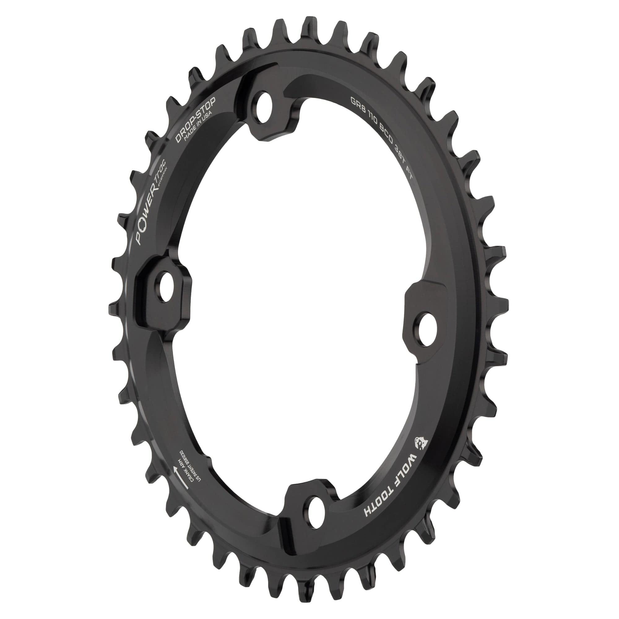 WOLF TOOTH DROP-STOP B  44T チェーンリング Amazon | ウルフトゥース(Wolf Tooth)110 BCD 4ボルトエアロ