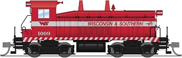 Broadway Limited 9319 EMD NW2 Switcher, WSOR 1009, Red & Gray, Paragon4 Sound/DC/DCC, N Hobbytyme Exclusive Scale