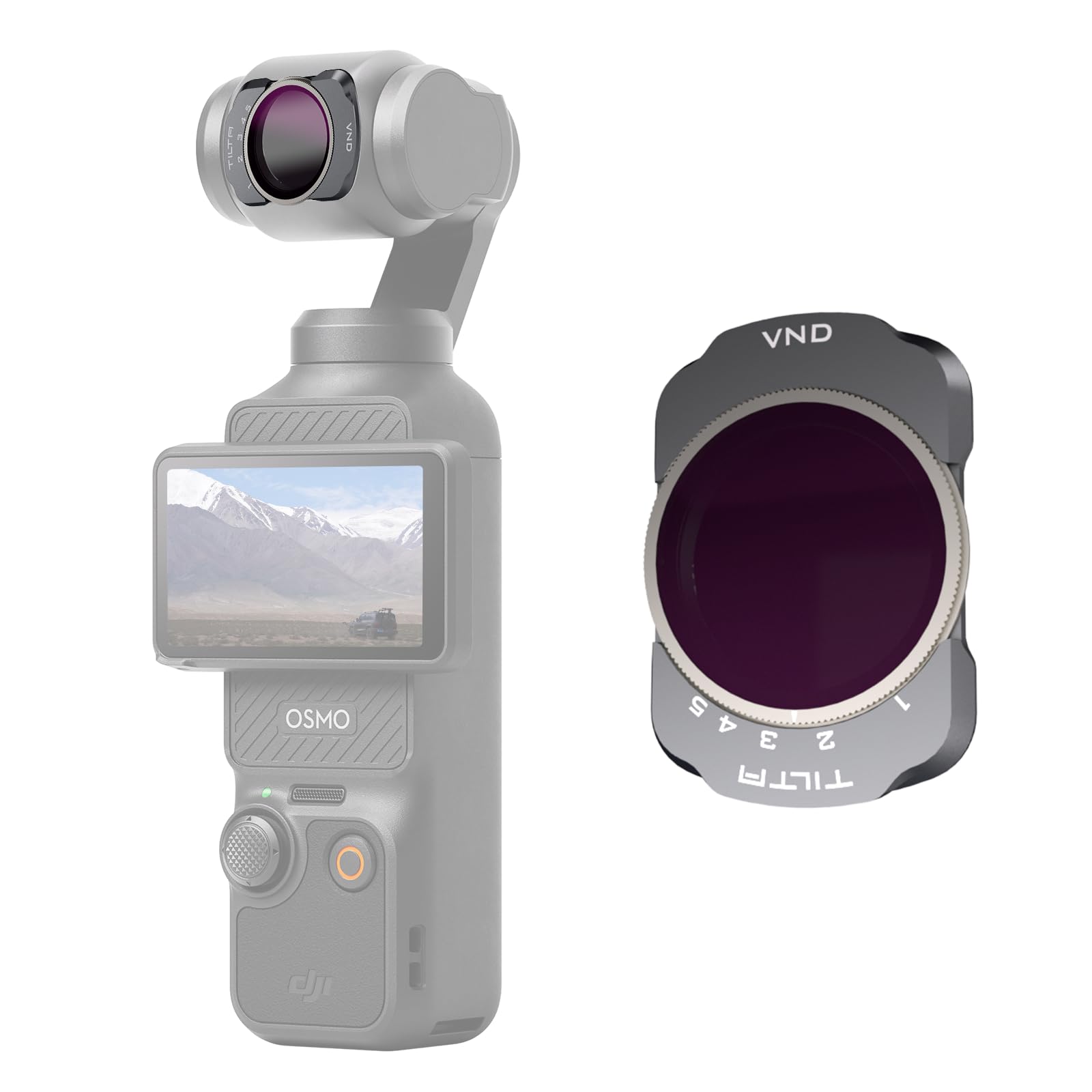 Amazon | TILTA Osmo Pocket 3用可変NDフィルター Variable ND Filter