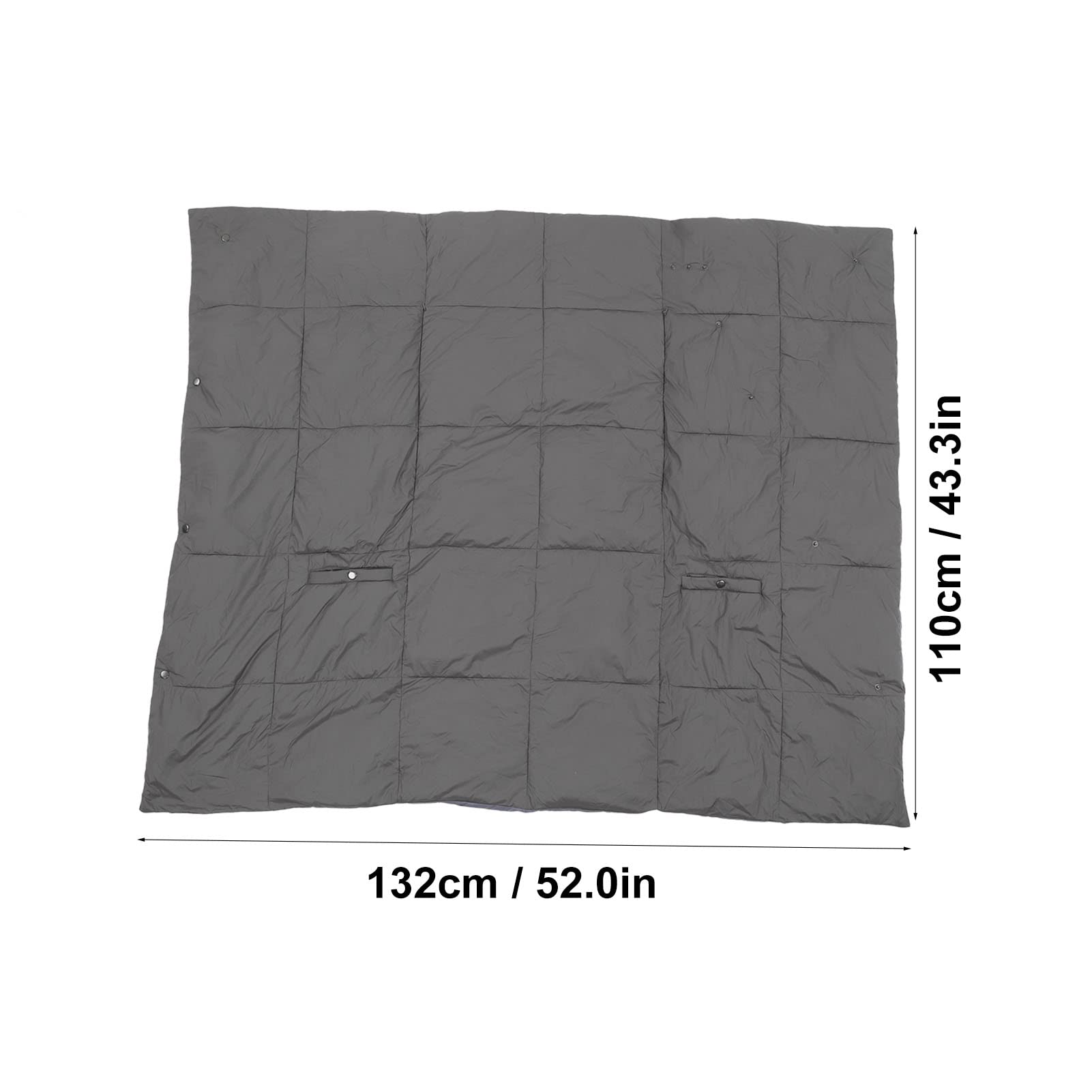 Couverture Chauffante USB Portable, Couverture électrique, 3 Modes de Température, Chinlon Doux pour Une Utilisation en Hiver, 52x43 Pouces